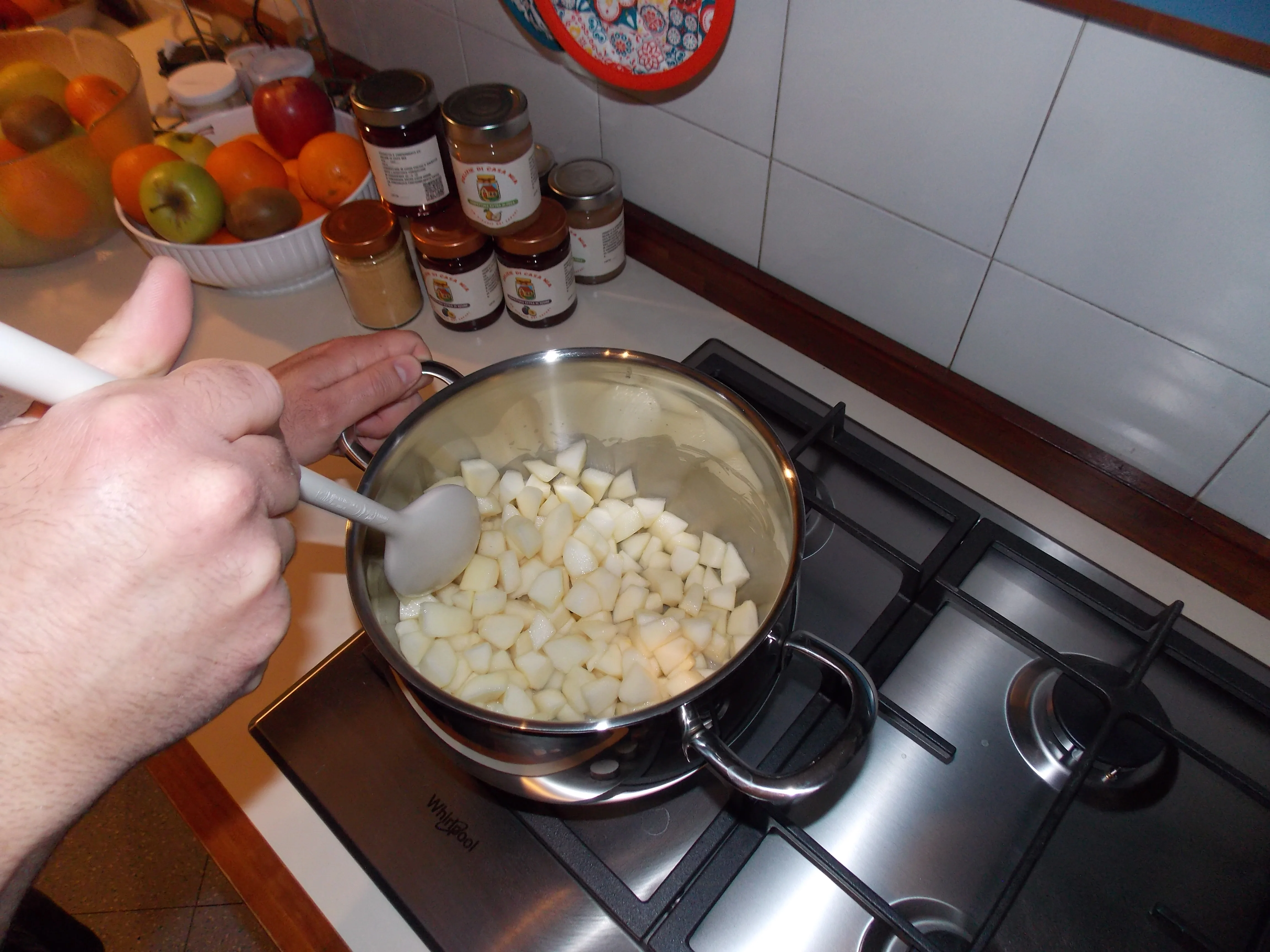 Vasetti di confettura pronti